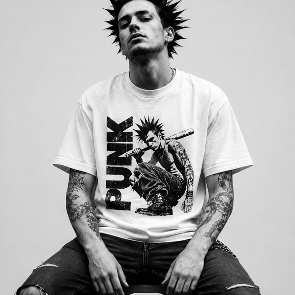 MENS PUNK OVERSIZED TEE